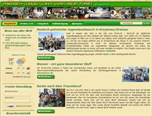 Tablet Screenshot of gymnasium-forst.net